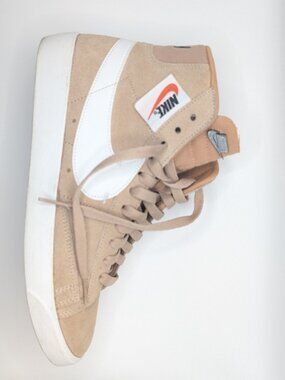 Nike Blazer Mid Rebel XX | Bio Beige Suede | Dual Swoosh | Medial Zipper | Size8